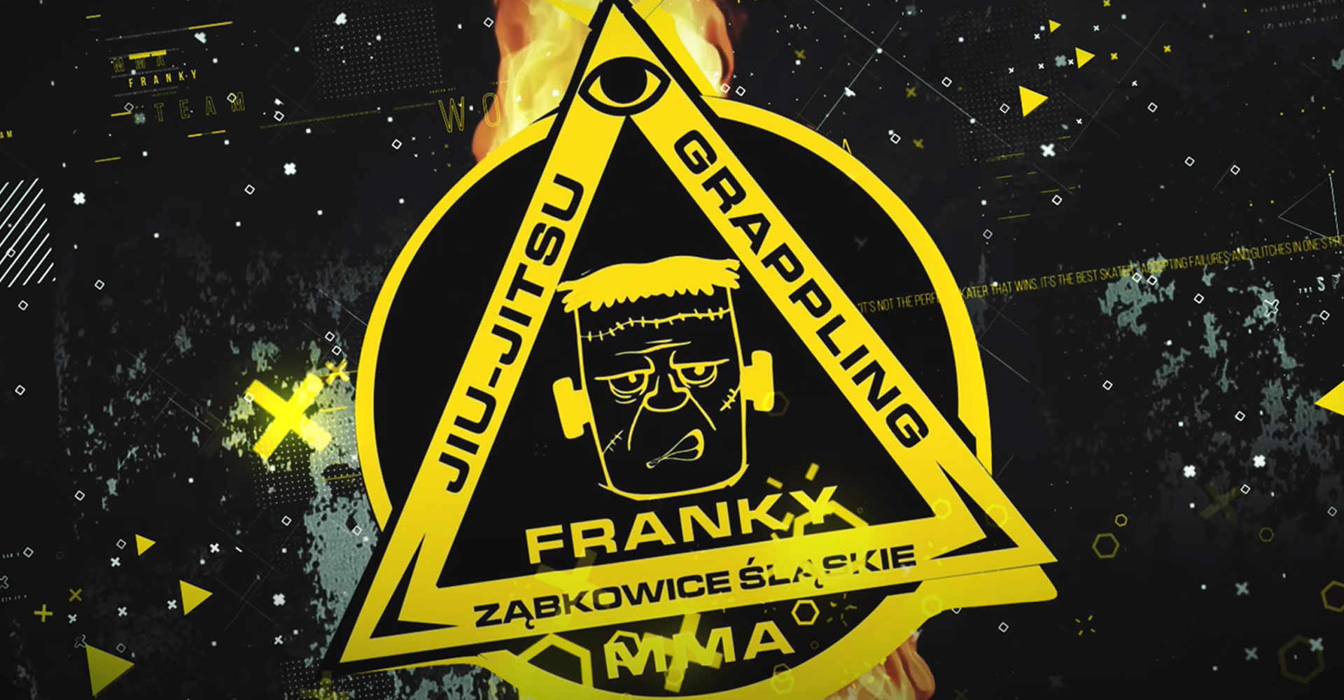 Franky MMA logo na tło